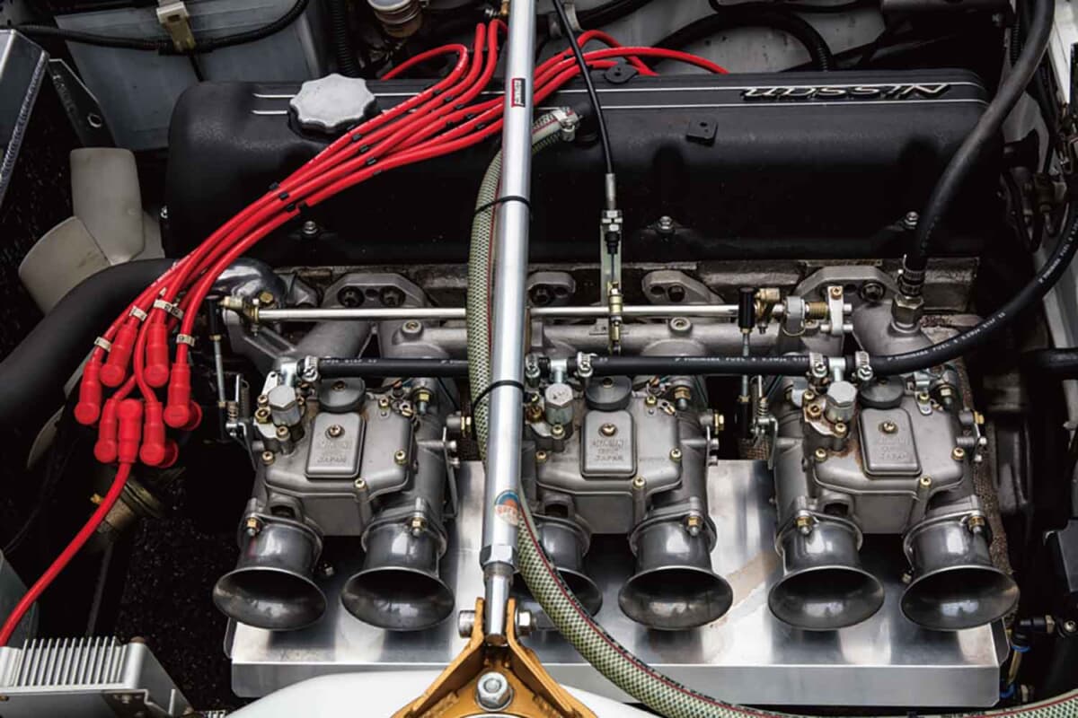 元サーキット仕様のハコスカ2000GT。ソレタコデュアルで月1回走る