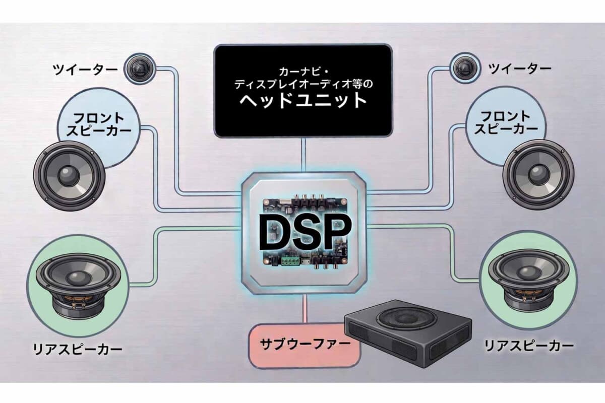 ナビ交換不可の最新車種に救世主。数万円で音質を劇的に高めるDSP