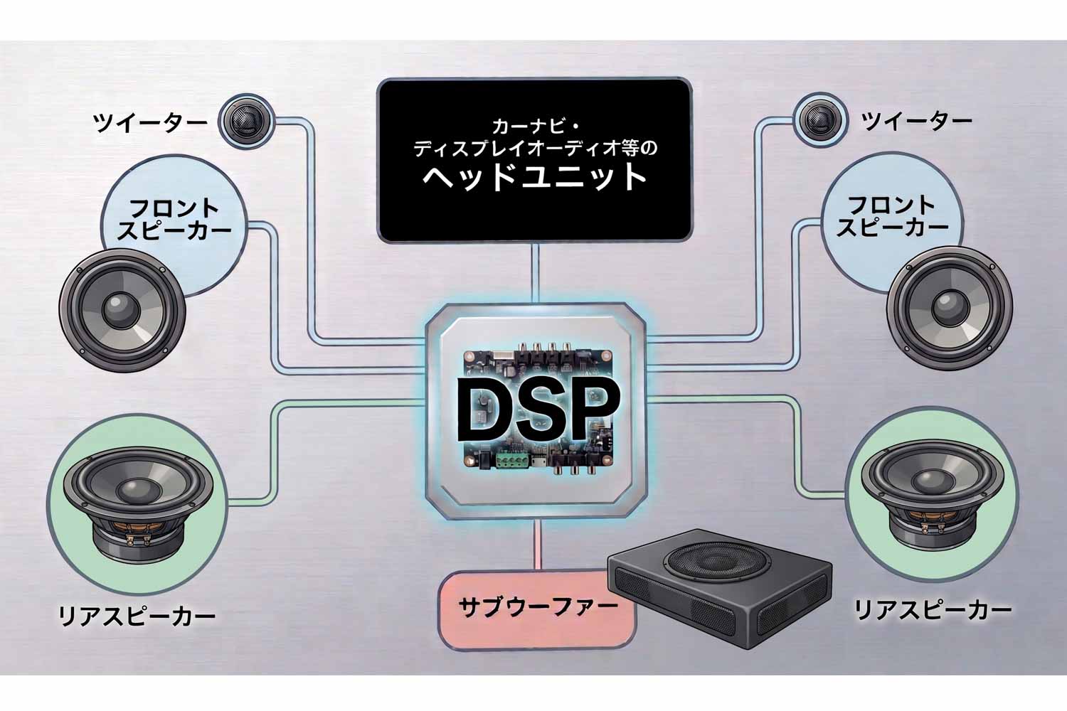 ナビ交換不可の最新車種に救世主。数万円で音質を劇的に高めるDSP