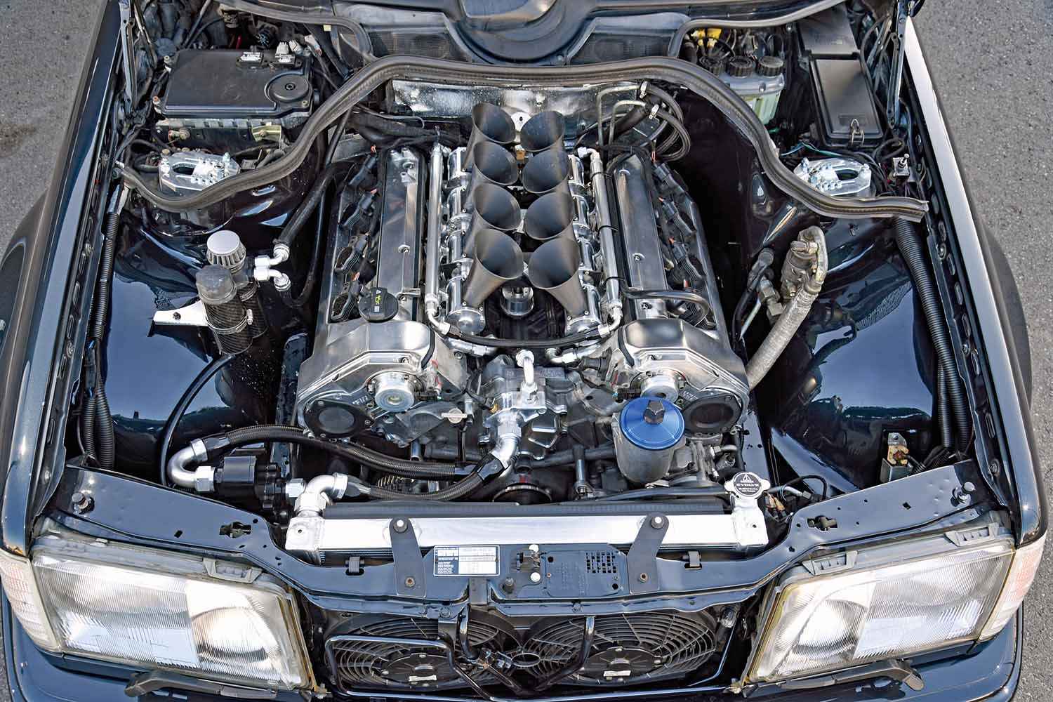 メルページ　車体のみ 3Dプリンターと5軸CNCで部品を自作。V8エンジンを8連スロットル化した