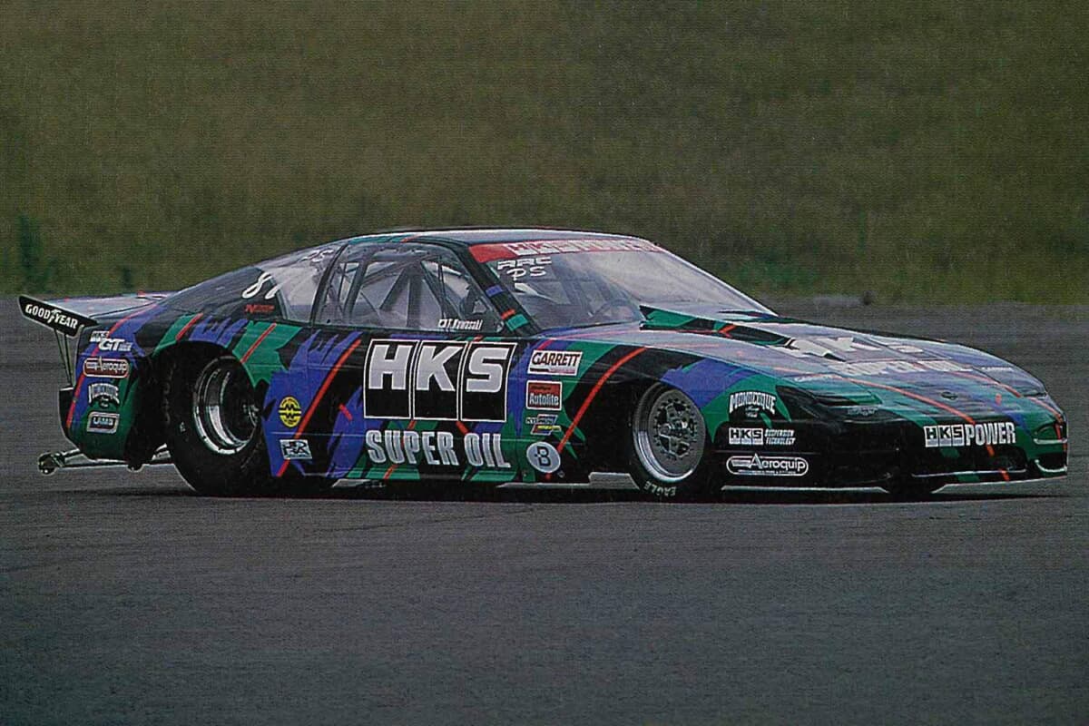 車重700kg台で900馬力。HKSが仕立てたドラッグ専用「180SX」の正体