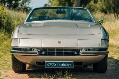 価格非公開で落札されたフェラーリ 365 GTS/4 デイトナ・スパイダー（C）Courtesy of RM Sotheby's