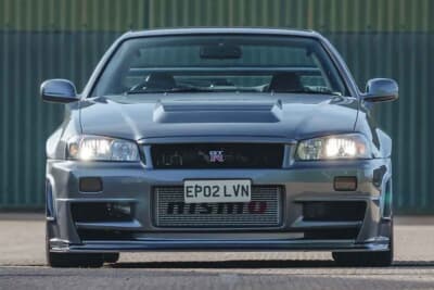 約8555万円で落札。ニスモ大森ファクトリーが手掛けた20台未満のR34 GT