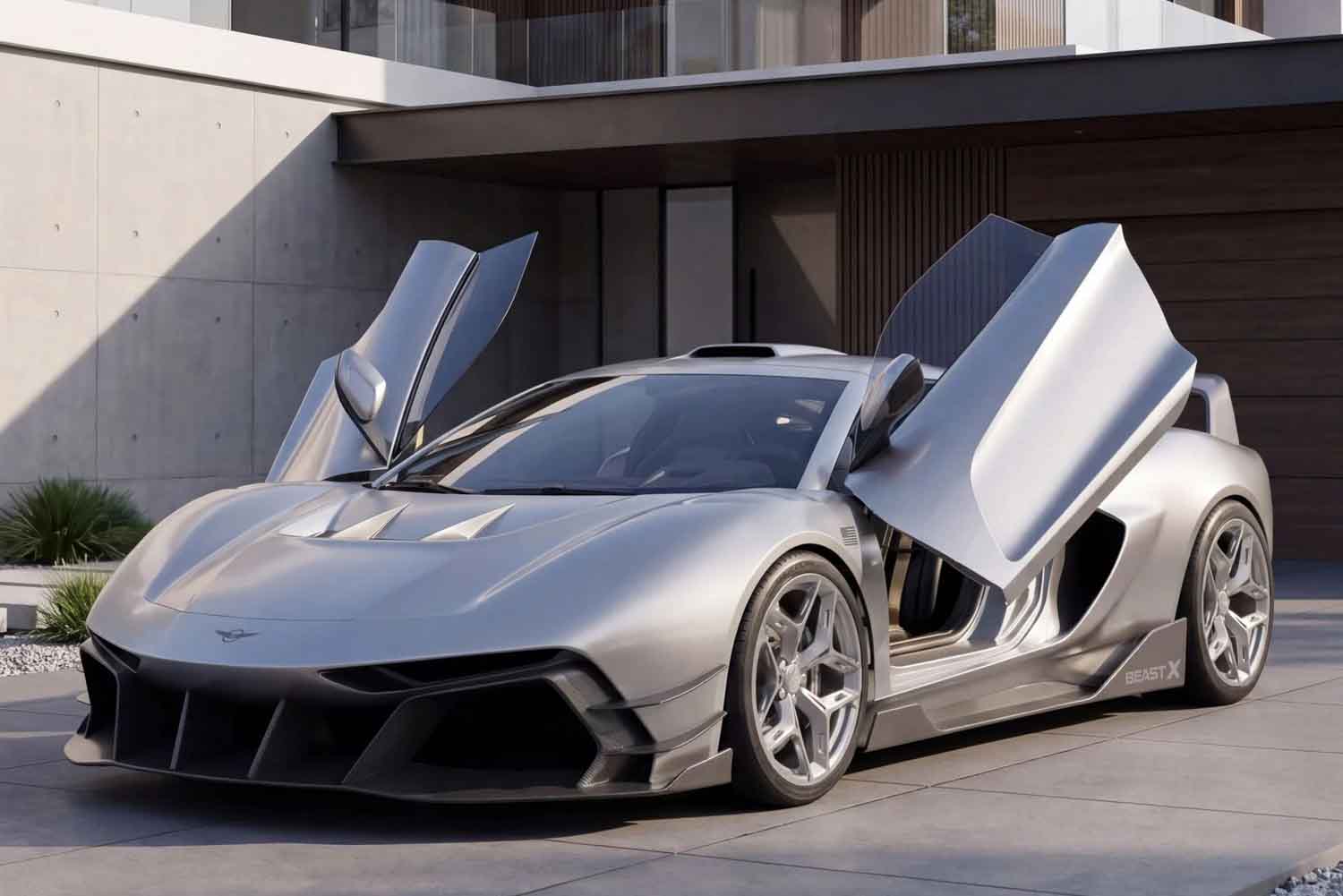 【超激レアパーツ】IRIBE ピスト【完成車】 1560馬力のV8ツインターボ。時速100kmまで1.9秒の怪物ビーストX | AUTO