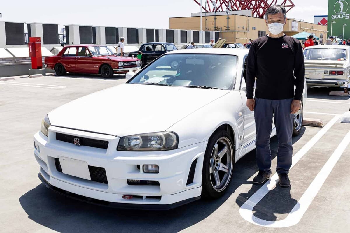 街乗りトルクを追求した。5回のタービン変更で827馬力に達したBNR34GT