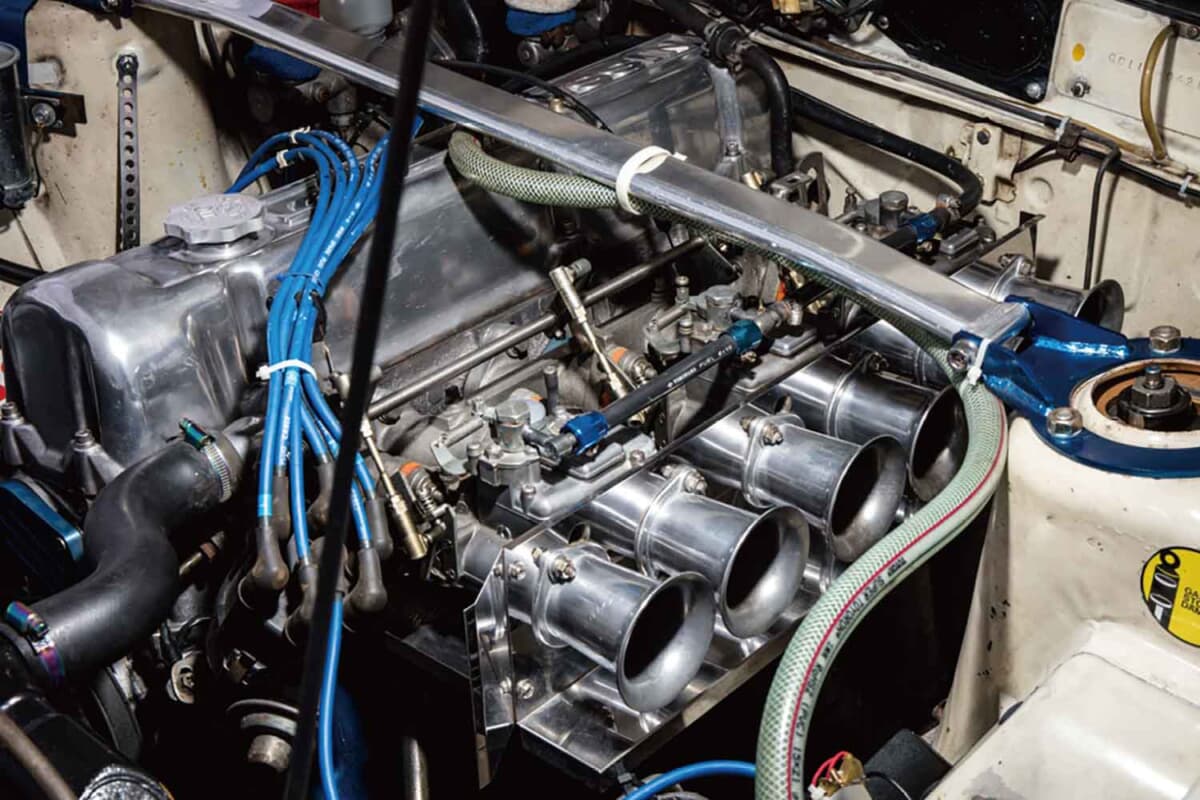 15台目のニッサン車で辿り着いた」。L28とソレックスを積む1973年式