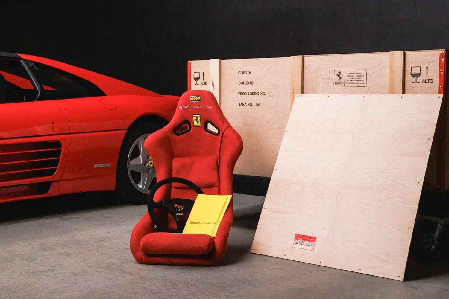 未開封木箱付属のレース未出走車。フェラーリ348TSチャレンジが約7120