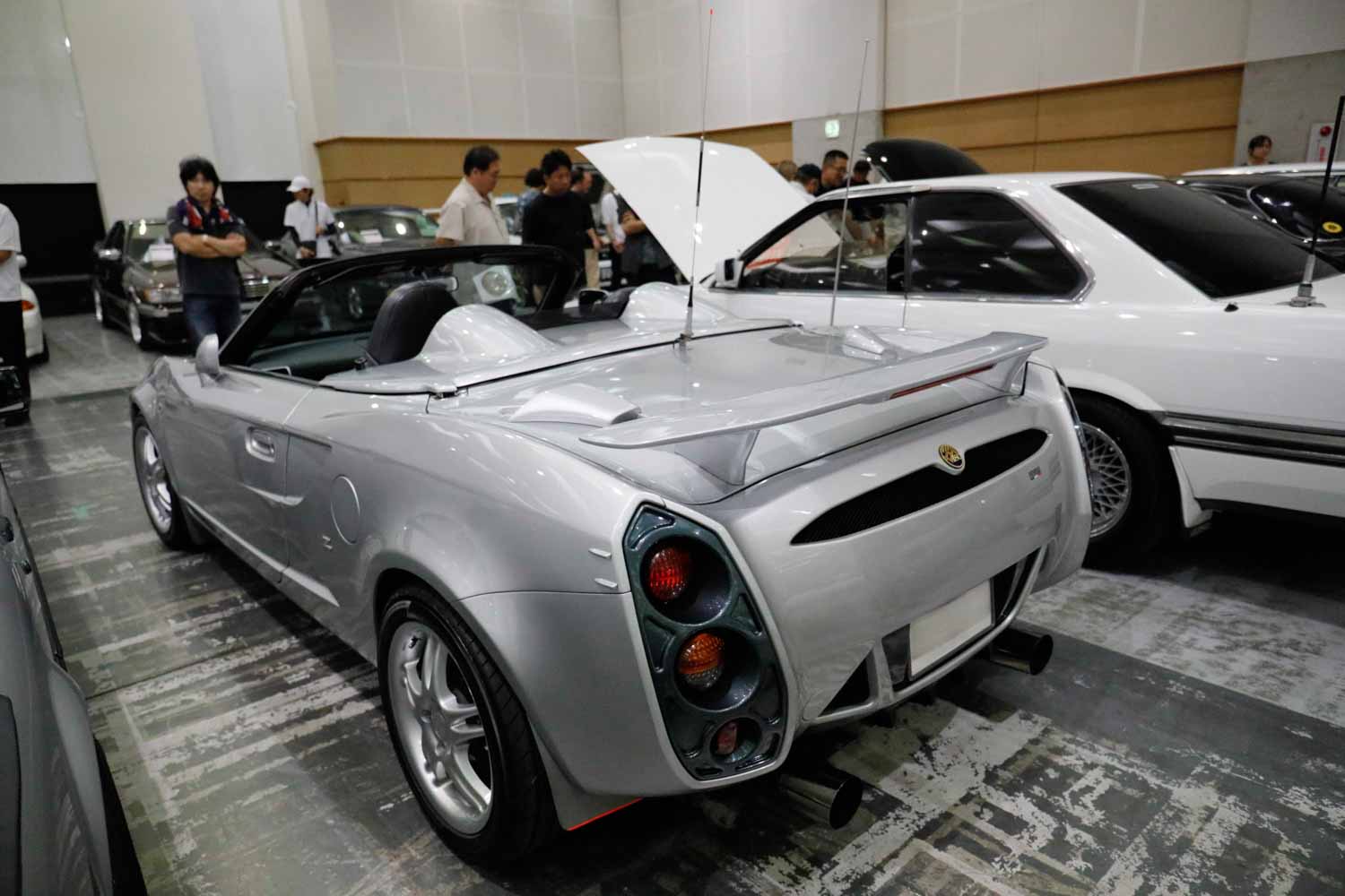 解体直前のプロトタイプ1号車を救出。実売47台のモデリスタVM180