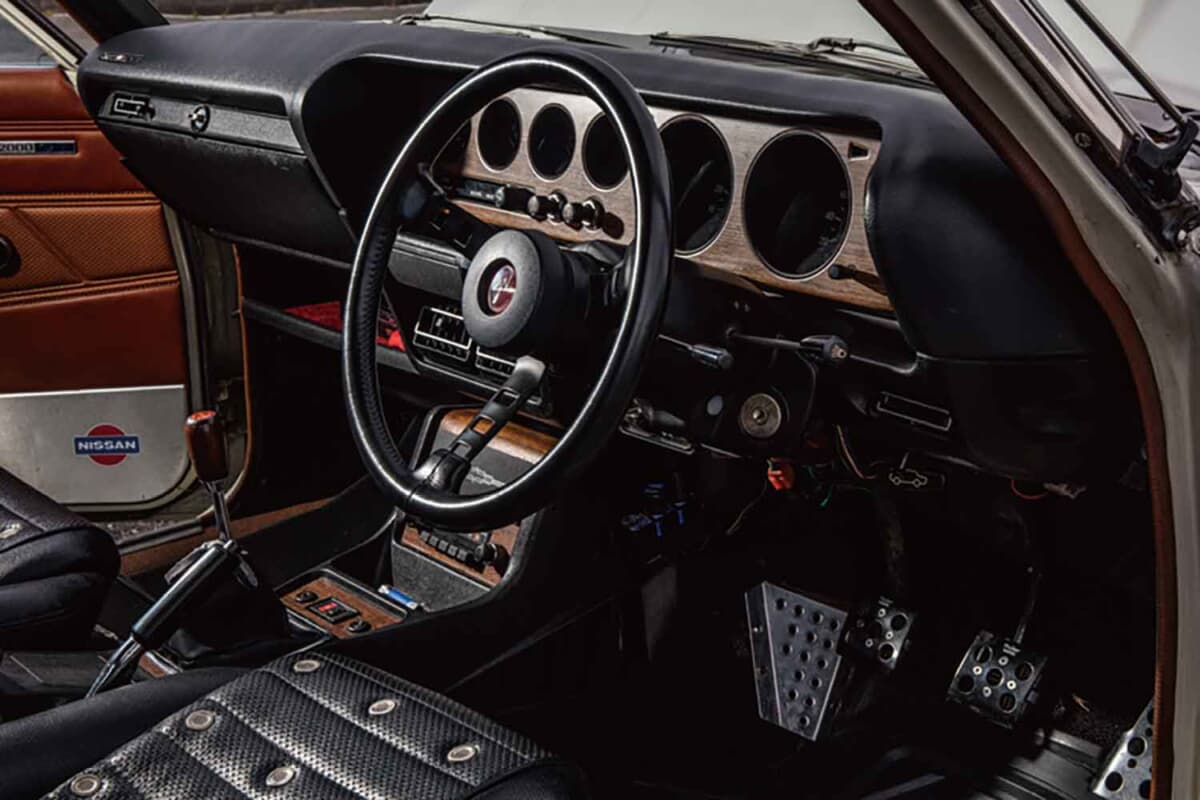 15台目のニッサン車で辿り着いた」。L28とソレックスを積む1973年式