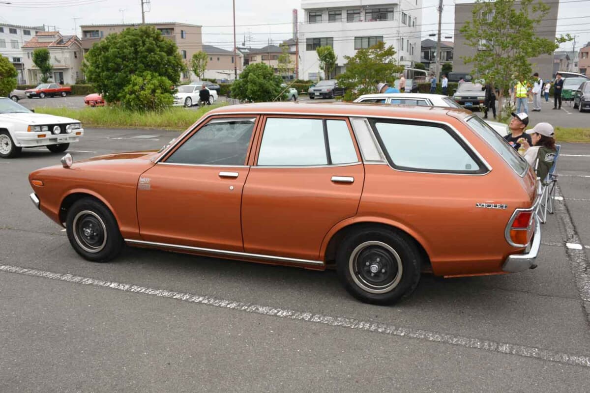 雑誌売買欄発見から4時間後には自宅車庫。サンオレンジと当時もの