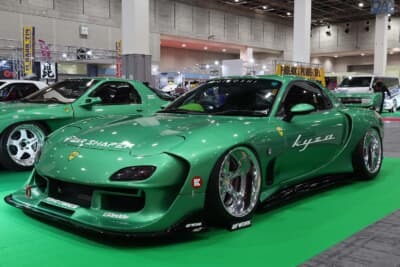 VS KF♯ Chrome Edition：マツダFD3S型RX-7にディープリムのVS KF♯ Chrome Editionを装着