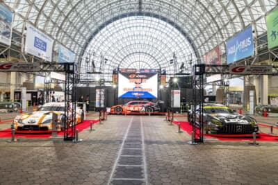 大阪オートメッセ2026のSUPER GTブース