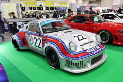 ダイハツ コペンをベースにポルシェ 911カレラRSRターボを製作