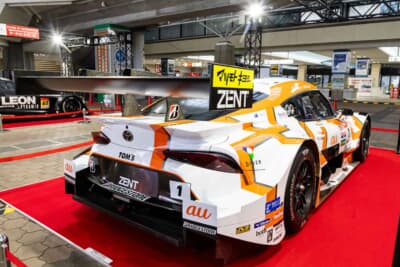 大阪オートメッセ2026のSUPER GTブース