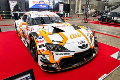 大阪オートメッセ2026のSUPER GTブース