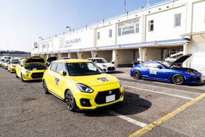 走行枠は20分×3ヒート、参加料金は3万3000円（タイム計測・保険・昼食代含む。18〜29歳は若者応援キャンペーンで2000円割引）。今回の参加台数は95台にのぼった