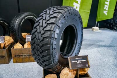 オープンカントリーM／T 。本格的オフロードに最適のマッドテレーンタイヤ