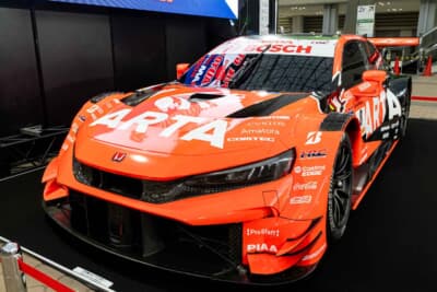 大阪オートメッセ2026のSUPER GTブース