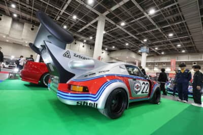 ダイハツ コペンをベースにポルシェ 911カレラRSRターボを製作