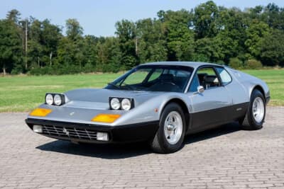 45万ユーロ〜50万ユーロ（邦貨換算約8250万円〜邦貨換算約9160万円）で現在も販売中のフェラーリ「365 GT4 BB」（C）Courtesy of Broad Arrow