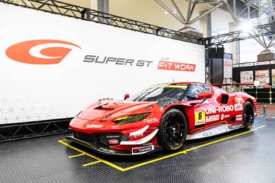 大阪オートメッセ2026のSUPER GTブース