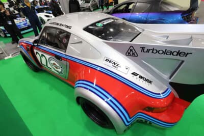 ダイハツ コペンをベースにポルシェ 911カレラRSRターボを製作