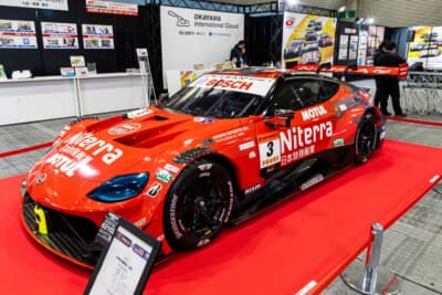 大阪オートメッセ2026のSUPER GTブース