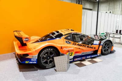 大阪オートメッセ2026のSUPER GTブース