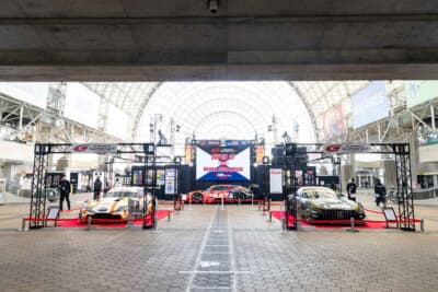 大阪オートメッセ2026のSUPER GTブース