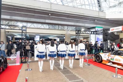 大阪オートメッセ2026のSUPER GTブース