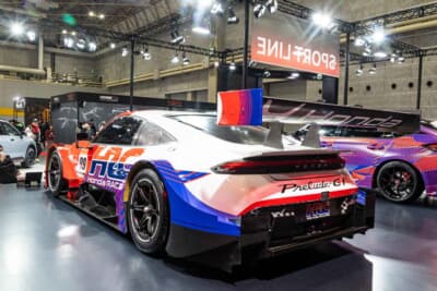 大阪オートメッセ2026のSUPER GTブース