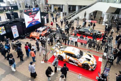 大阪オートメッセ2026のSUPER GTブース