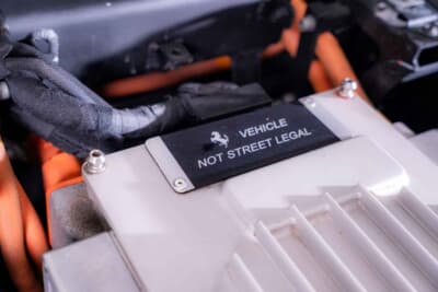 242万5000ドル(邦貨換算約3億7580万円)で落札されたフェラーリ「ラ フェラーリ プロトタイプ P2」(C)Courtesy of RM Sotheby's