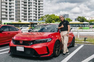 ホンダ シビック タイプR：2023年式ホンダ・シビック・タイプRとオーナーの光畑真理さん