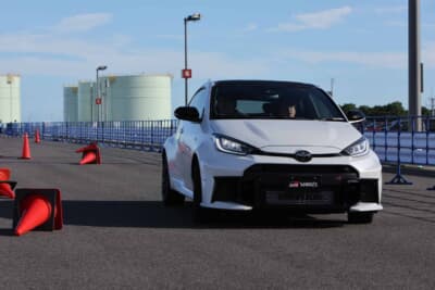 屋外エリアではGAZOO Racingによる体験型試乗会も実施。試乗車は「26式GRヤリス」と「GRカローラ」の２車種だ。普通自動車免許を所持していれば誰でも刺激的な走りを体感できる（写真は昨年の様子）