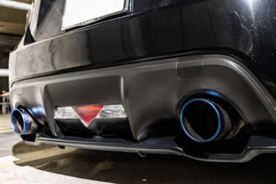 スバル BRZ:カスタムの起点となったロッソモデロのマフラー。リア周りのこだわりの第一歩である