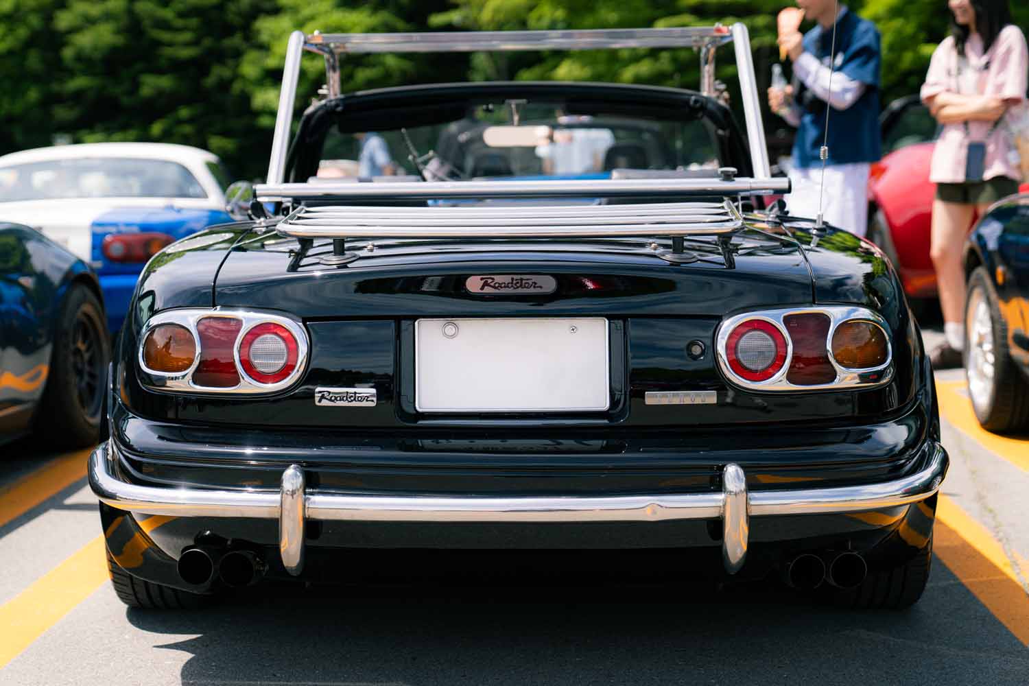 希少 ビンテージ ガレージシマヤ マツダ ユーノス ロードスター 灰皿 旧車 若い夫婦がクラシカルなマツダ ロードスターを楽しむ！ 「いけんじゃね