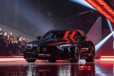 ブラバス ロケットGTS:AMG SL63をベースにシューティングブレーク化した新作がステージに堂々と登場する