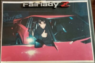 ニッサン・フェアレディZ：在りし日の晃司さん。「身長170㎝超えのイケメンだったんですよ（笑）」とお母様