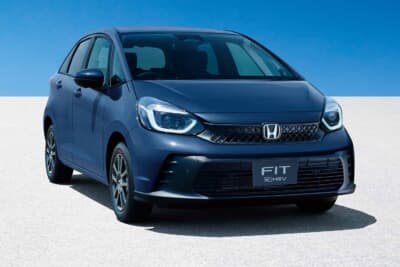 ホンダ フィット:新デザインのフロントマスクをまとうe:HEV Zのスタイリングイメージ