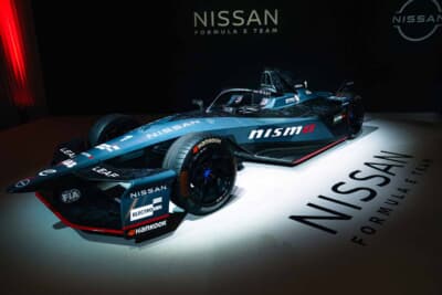 Nissan e-4ORCE 05:精悍なNISMOステルスグレーのマシンが今週末、日本初のナイトレースに挑む