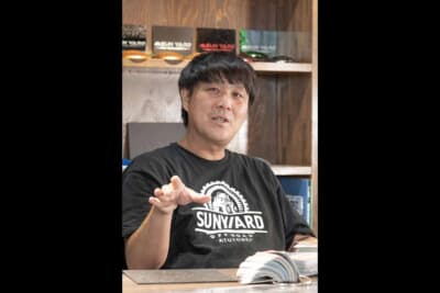 サンヤード:装着可否を実車で見極めた店長の大島義嗣さん。数字だけでは測れない実車合わせを語る