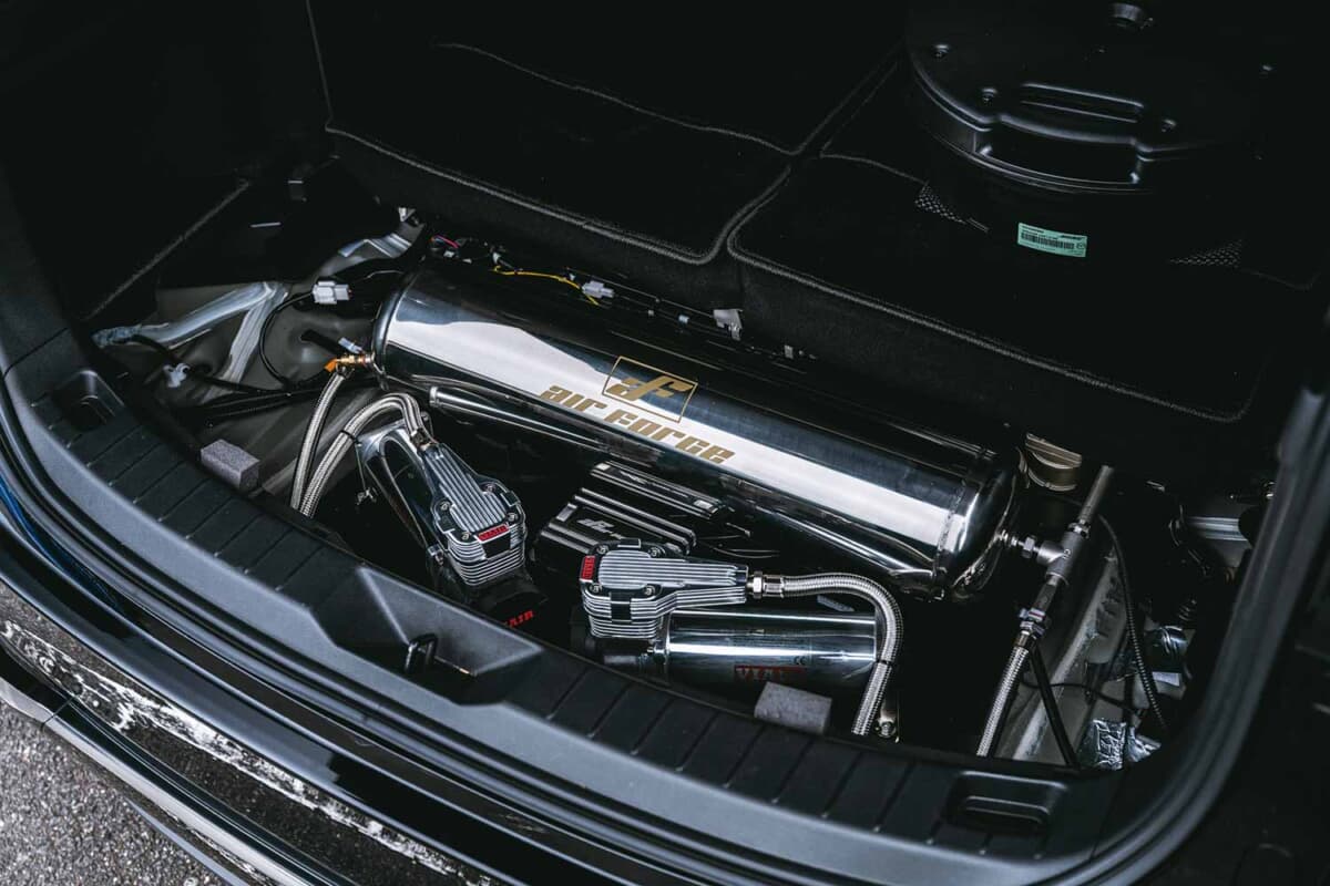 北米CX-9顔面移植のCX-80。24インチとエアサスで魅せる | AUTO MESSE